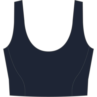 Falke Funktionsunterwäsche Sport-Bra (verstellbare Träger, Polyamid-Mischung) spaceblau Damen