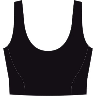 Falke Funktionsunterwäsche Sport-Bra (verstellbare Träger, Polyamid-Mischung) schwarz Damen