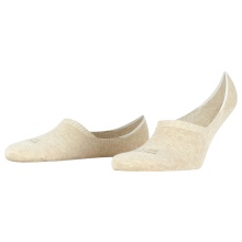 Falke Tagessocke Step High Cut Füsslinge (perfekte Passform) beige Herren - 1 Paar