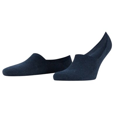 Falke Tagessocke Step High Cut Füsslinge (perfekte Passform) blau Herren - 1 Paar