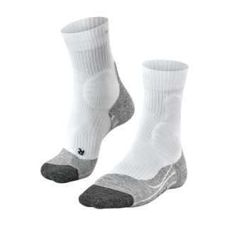 Falke Tennissocke TE2 (Stabilisierung im Mittelfuß) weiss/grau Herren - 1 Paar
