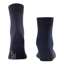 Falke Tagessocke Airport (klimaregulierende Merinowolle) Kurzsocken navyblau Herren - 1 Paar