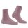 Falke Tagessocke Bedsock Rib (Wolle und Kaschmir) rosa Damen - 1 Paar