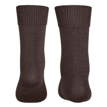 Falke Tagessocke Comfort Wool (hautschmeichelnde Baumwolle) dunkelbraun Kinder - 1 Paar