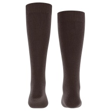 Falke Tagessocke Comfort Wool Kniestrümpfe (wärmende Merinowolle) dunkelbraun Kinder - 1 Paar