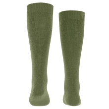 Falke Tagessocke Comfort Wool Kniestrümpfe (wärmende Merinowolle) khakigrün Kinder - 1 Paar
