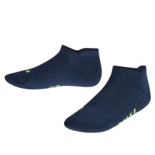 Falke Tagessocke Cool Kick Sneaker 2023 (hoher Feuchtigkeitstransport) marineblau Kinder - 1 Paar
