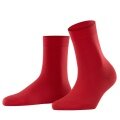 Falke Tagessocke Cotton Touch New (nachhaltige Baumwolle) rot Damen - 1 Paar