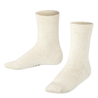 Falke Tagessocke Family (nachhaltiger Baumwoll-Komfort) sandbraun Kinder - 1 Paar