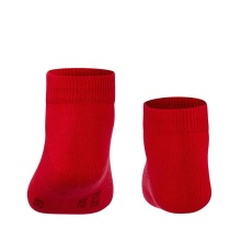Falke Tagessocke Family Sneaker (nachhaltige Baumwolle) rot Kinder - 1 Paar