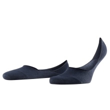 Falke Tagessocke Füsslinge Step Medium Cut (nachhaltiger Baumwoll-Komfort) dunkelblau Herren - 1 Paar