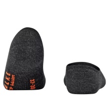 Falke Tagessocke Keep Warm Füsslinge (angenehmes Tragegefühl) anthrazitgrau Damen - 1 Paar