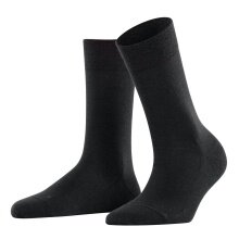 Falke Tagessocke Sensitive Berlin (hautschmeichelnde Baumwolle) schwarz Damen - 1 Paar