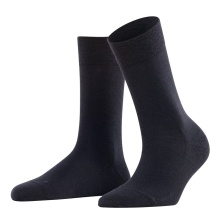 Falke Tagessocke Sensitive Berlin (hautschmeichelnde Baumwolle) dunkelnavy Damen - 1 Paar