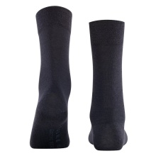 Falke Tagessocke Sensitive Berlin (hautschmeichelnde Baumwolle) dunkelnavy Damen - 1 Paar