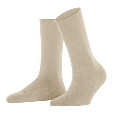 Falke Tagessocke Sensitive New York (hoher Feuchtigkeitstransport) cremeweiss Damen - 1 Paar