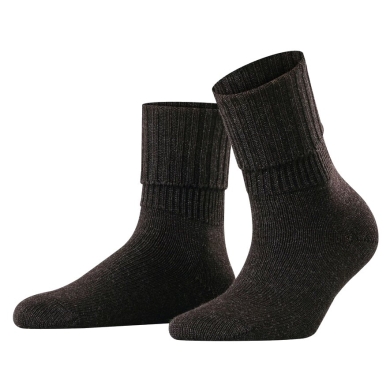 Falke Tagessocke Striggings Rib (Rippstruktur) anthrazitgrau Damen - 1 Paar