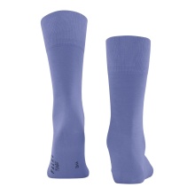 Falke Tagessocke Tiago New (Komfort im Arbeitsalltag) kurz blau/violett Herren - 1 Paar