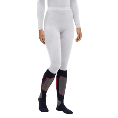Falke Unterziehhose Tight Warm (perfekte Feuchtigkeits- und Temperaturregulierung) lang weiss Damen