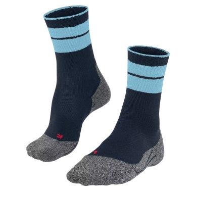 Falke Trekkingsocke Crew TK Stabilizing (Merinowoll-Mix) marineblau Herren - 1 Paar