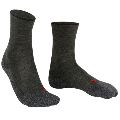 Falke Trekkingsocke TK2 Explore Sensitive asphaltgrau Damen - 1 Paar