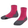Falke Trekkingsocke TK2 Short (Merinowoll-Mix) rose Kinder - 1 Paar