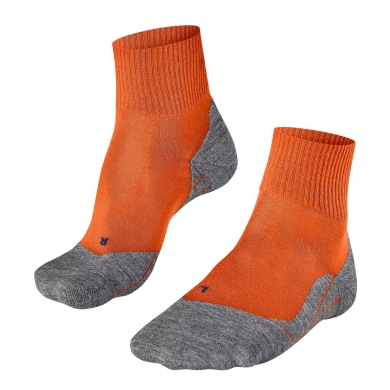 Falke Trekkingsocke TK5 Wander Cool Short (hoher Tragekomfort) orange Herren - 1 Paar