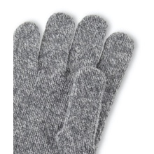 Falke Woll-Handschuhe (Schurwolle) warm und dick - grau Damen/Herren - 1 Paar