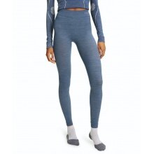 Falke Unterziehhose Tight Wool-Tech (feinste Merinowolle) Unterwäsche lang blau Damen