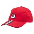 Fila Basecap Bobby Stripes (100% Polyester) rot - 1 Stück