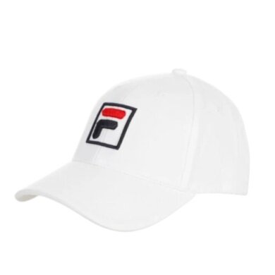 Fila Basecap F-Box Logo Forze (Baumwolle) verstellbar weiss - 1 Stück