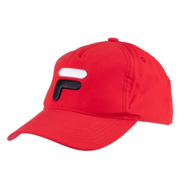 Fila Basecap Max (100% Polyester) rot - 1 Stück