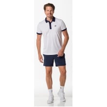 Fila Tennis-Polo Markus (100% Polyester) weiss/navy Herren