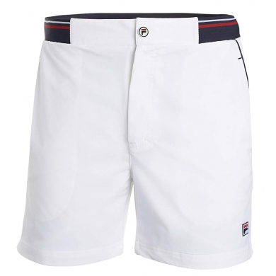Fila Tennishose Short Stephan kurz weiss Herren