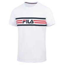 Fila Tshirt Niclas Logo (100% Polyester) weiss Herren