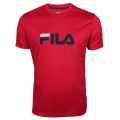 Fila Tennis-Tshirt Logo rot/navy Herren