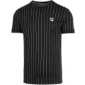 Fila Tennis-Tshirt Stripes schwarz Herren