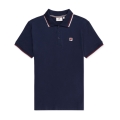 Fila Freizeit-Pol Biella Regular Tipped (Baumwolle) navyblau Herren