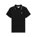 Fila Freizeit-Pol Biella Regular Tipped (Baumwolle) schwarz Herren