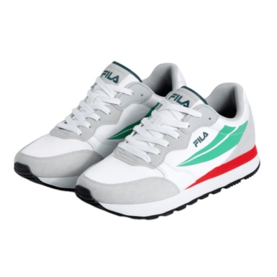 Fila Sneaker Hypert weiss/mint/rot Herren