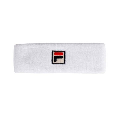 Fila Stirnband Flexby (Baumwolle) weiss - 1 Stück