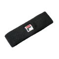 Fila Stirnband Flexby (Baumwolle) schwarz - 1 Stück