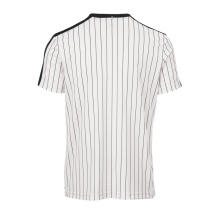 Fila Tennis-Tshirt Stripes Jascha 2 (100% Polyester) weiss/navyblau Herren