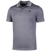 Fila Tennis-Polo Corvin (Polyester) grau Herren