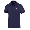Fila Tennis-Polo Hermano (100% rec. Polyester, klassisch Look) navyblau Herren