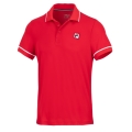 Fila Tennis-Polo New Court (100% Polyester) rot Herren
