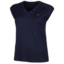 Fila Tennis-Shirt Maia (V-Ausschnitt) navyblau Damen