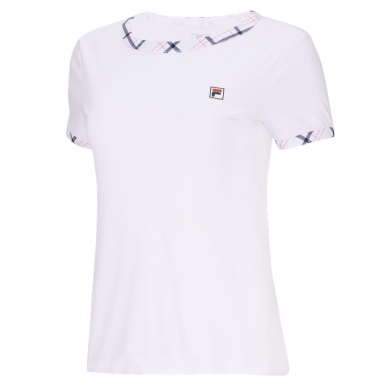 Fila Tennis-Shirt Yamila (angenehmes Tragegefühl) weiss Damen