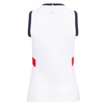 Fila Tennis-Tank Top Lissy (100% Polyester) weiss/navyblau Damen