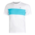 Fila Tennis-Tshirt Bosse (100% rec. Polyester) weiss/blau Herren